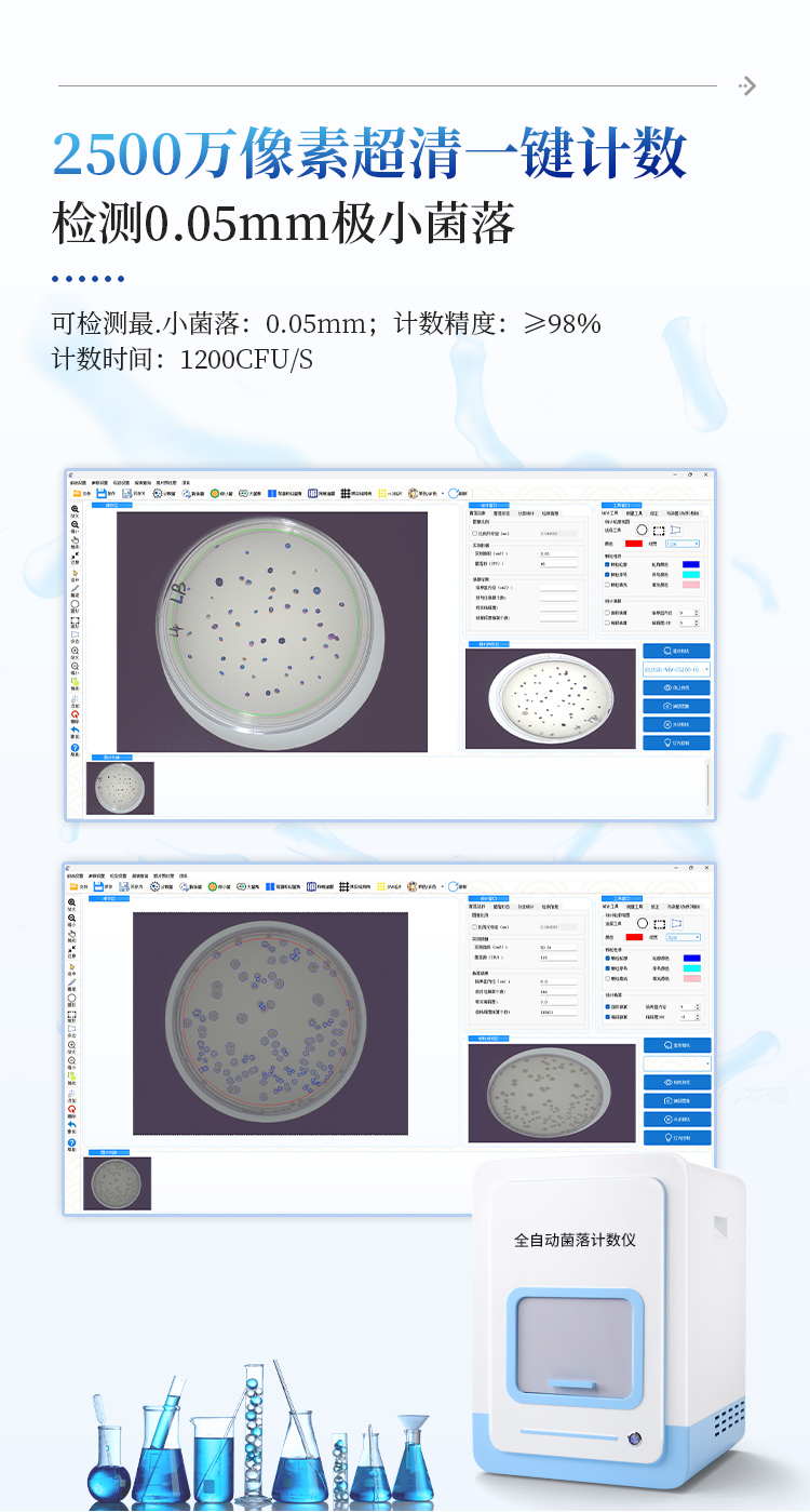 全自动菌落计数仪